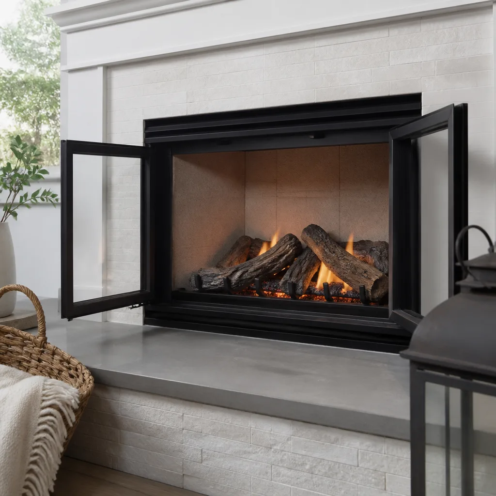 Gas fireplace service